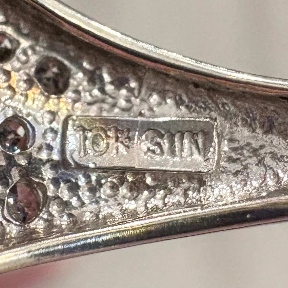 10K Diamond Snowflake Ring, Flower Filigree, Size 7.25, SUN Luxury - Picture 15 of 16